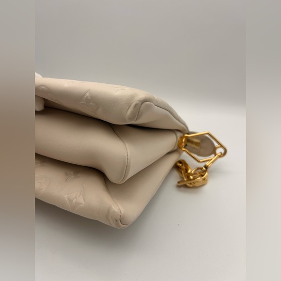 Louis Vuitton Coussin PM Cream Monogram Empreinte Gold Chain Strap - Picture 11 of 16